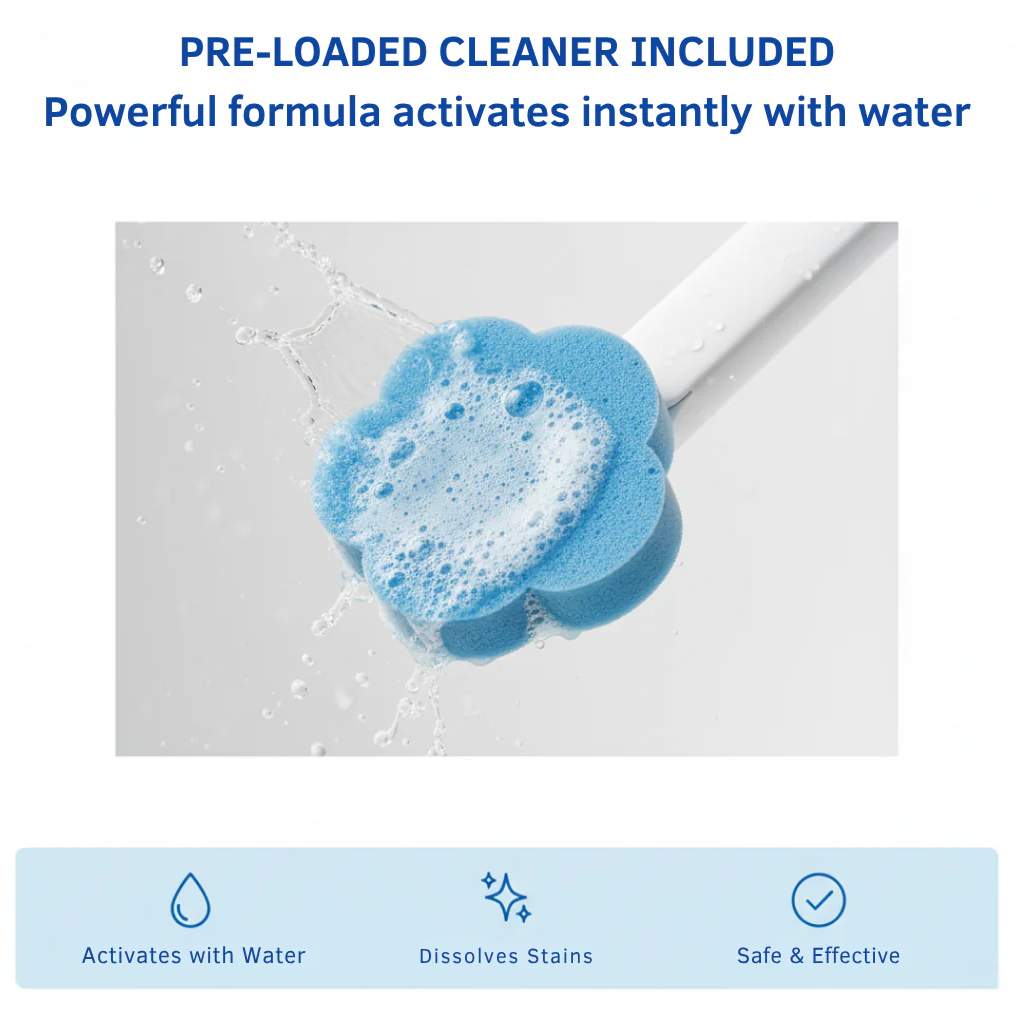 Toilet scrub ™ Disposable Toilet Brush