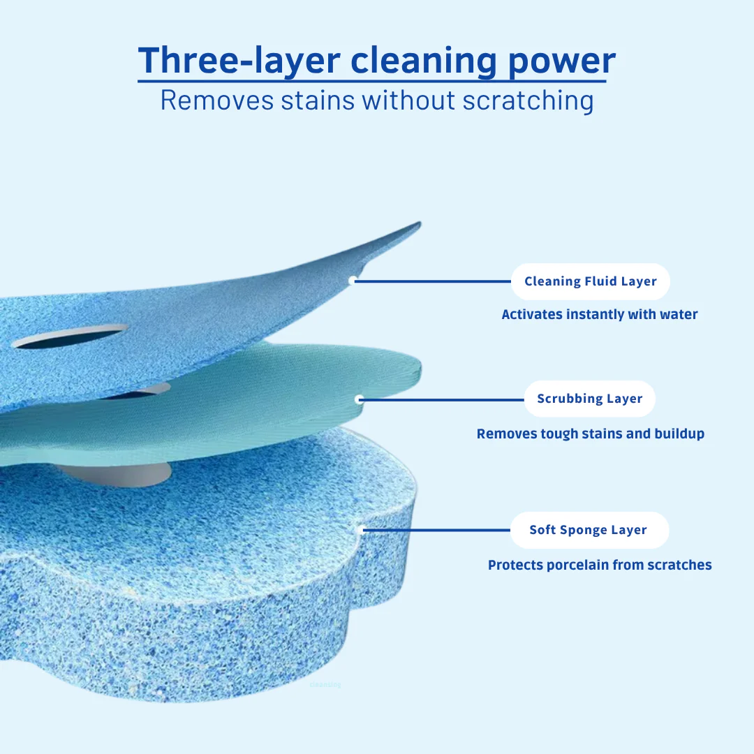 Toilet scrub ™ Disposable Toilet Brush