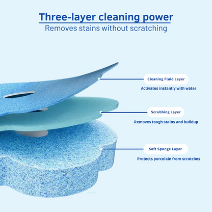 Toilet scrub ™ Disposable Toilet Brush